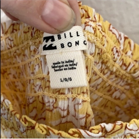 Billabong Printed Crop Top - Picture 7 of 12